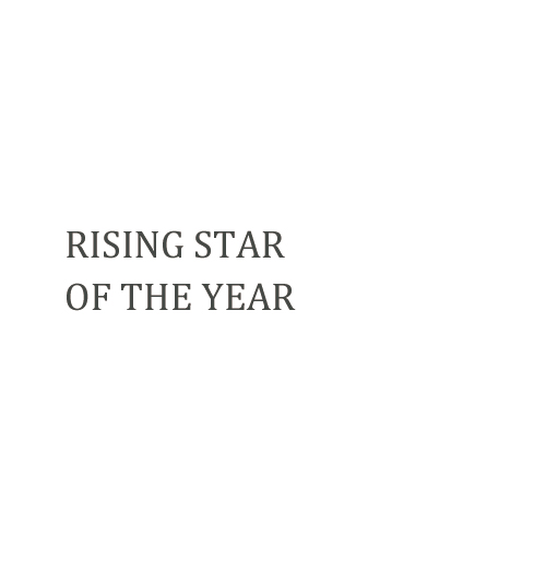 RISING STAR OF THE YEAR