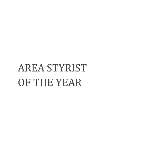 AREA STYLIST OF THE YEAR 