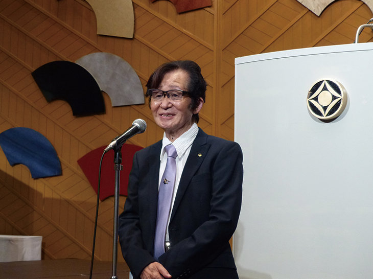 松本一郎副会長 挨拶