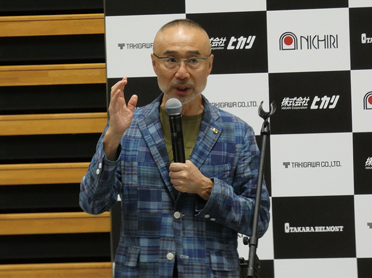 東京都理容生活衛生同業組合 稲葉孝博理事長 挨拶