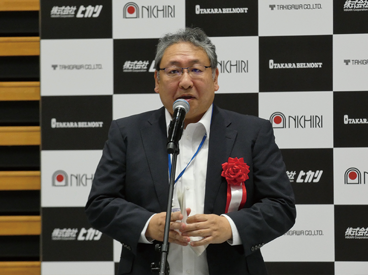 東京都保健医療局健康安全部環境保健衛生課 鮫島弘尚課長 挨拶
