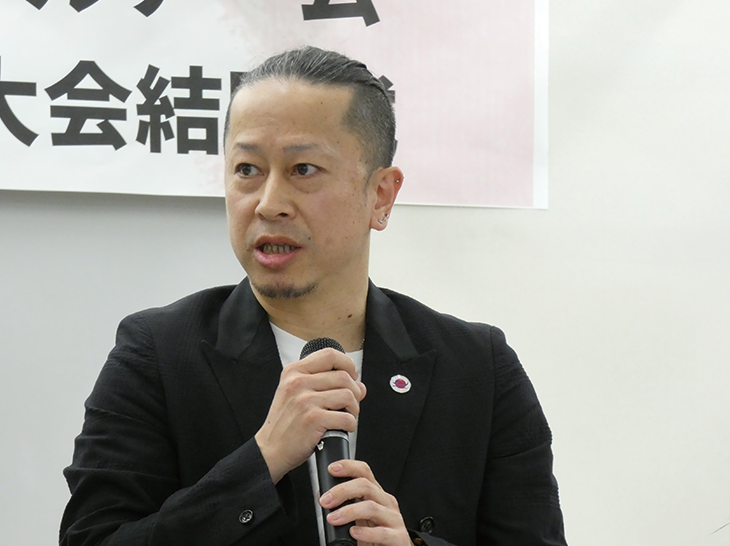 片桐寿彦チーフトレーナー 挨拶
