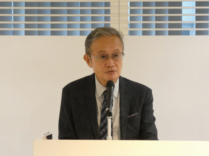 横田敏一理事長による挨拶