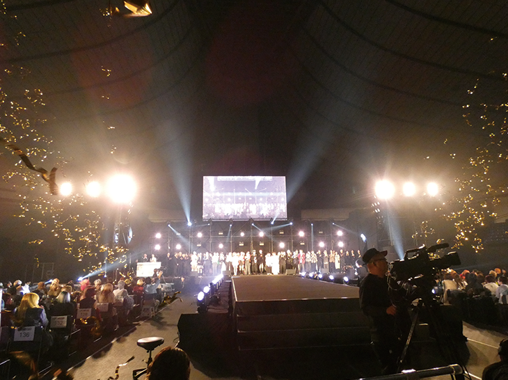 フィナーレの様子