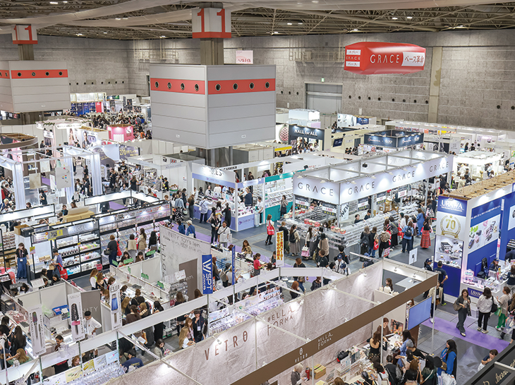 大阪ネイルフォーラム会場の様子 ©ビューティーワールド ジャパン 大阪／メッセフランクフルト ジャパン