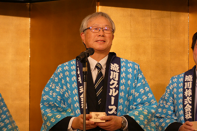 NPO法人日本エステティック機構 福士政広理事長 乾杯の挨拶