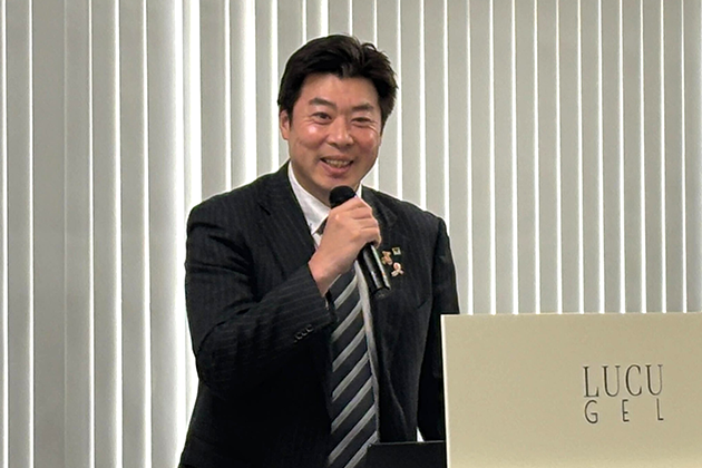 滝川裕史副社長による開会の挨拶
