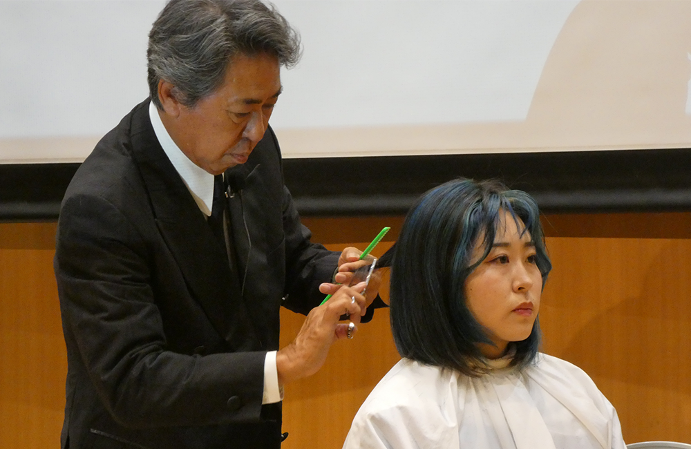 本田誠一氏によるデモンストレーション